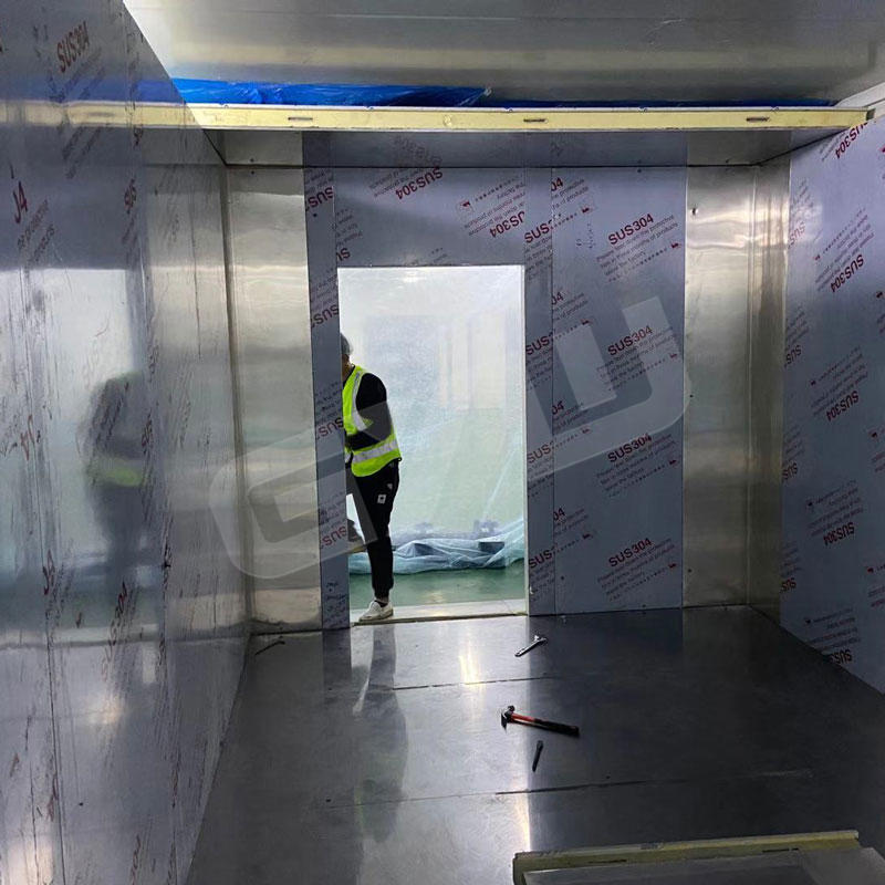 Cold Storage Project for Food Factory Raw Material Storage, Henan Province, China_Cold Storage Door_Refrigeration Equipment